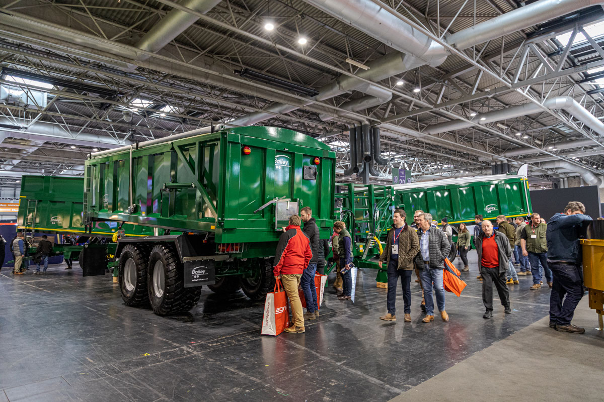 The Bailey Trailers stand at LAMMA 23
