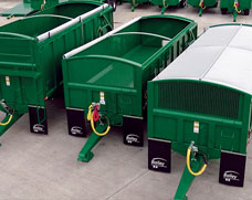 Types of trailer sheeting system