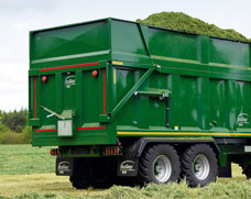 Silage kit on TB trailer