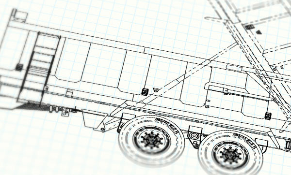 Ejector trailer spec sheet