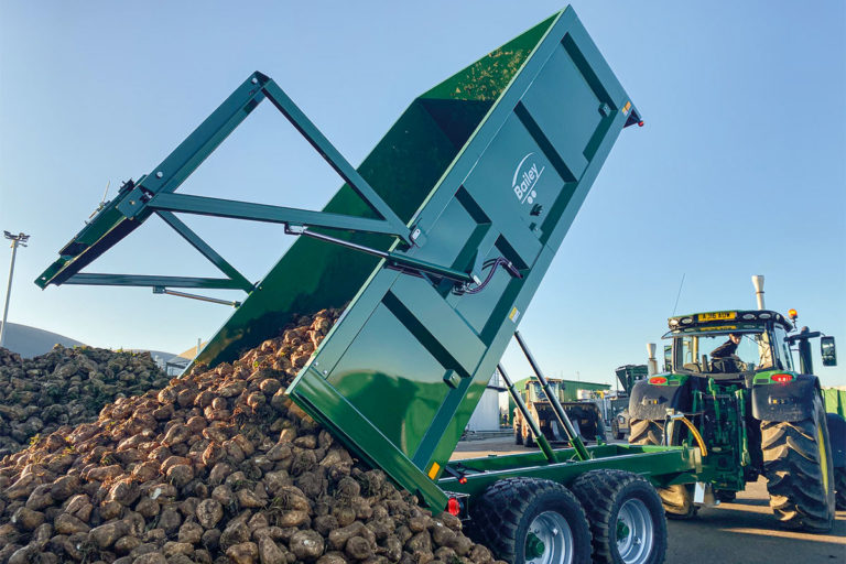 TB8-11 trailer angle of tip