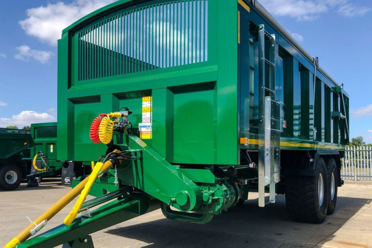 Bailey TB trailer with Blower Conversion Kit fitted