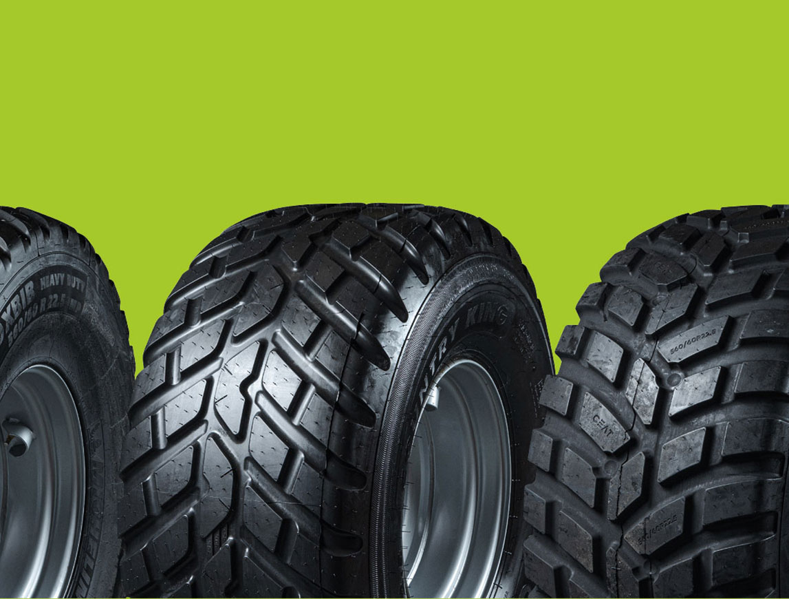 selection of tyres available to fit bailey trailers