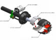 exploded view of a Bailey trailer braking system