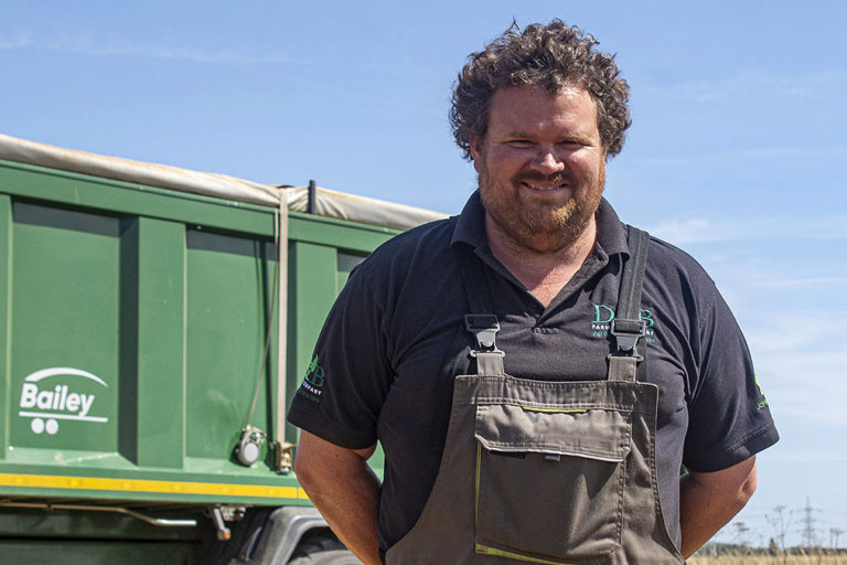 Lincolnshire farmer David Burton