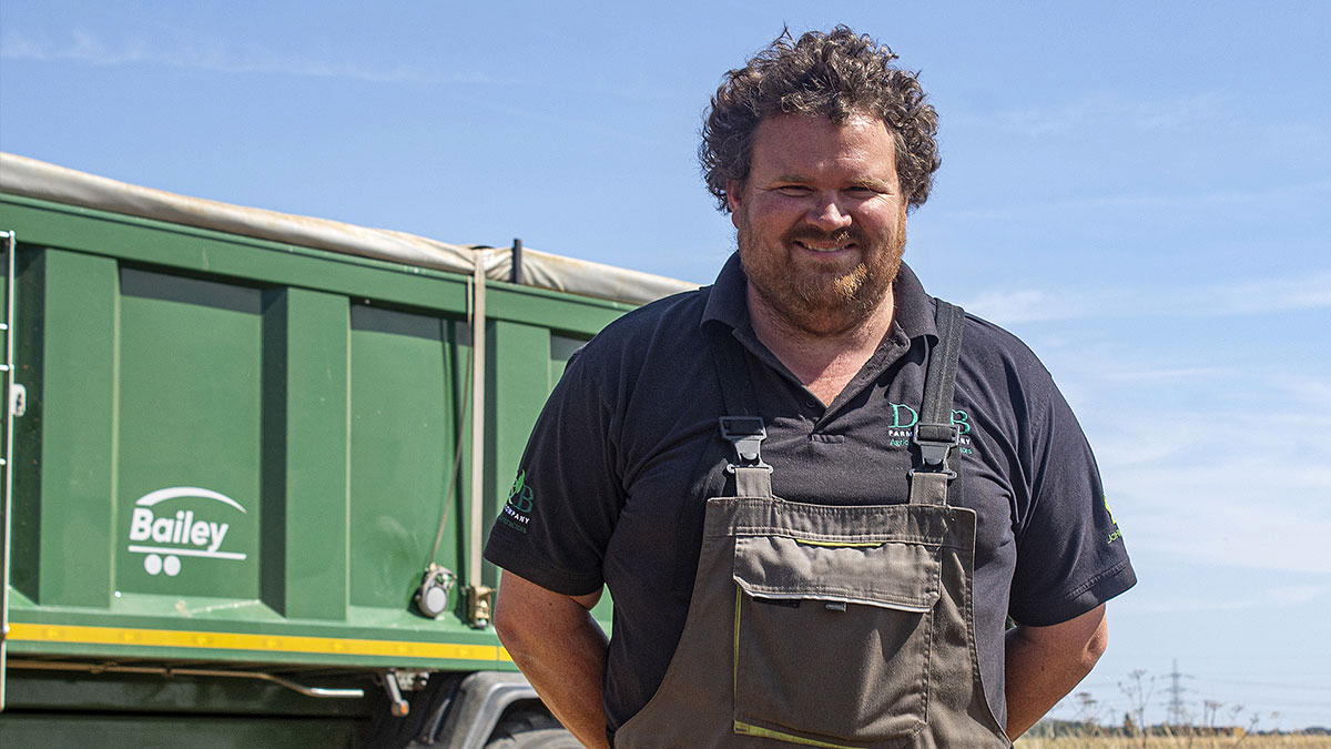 Lincolnshire farmer David Burton