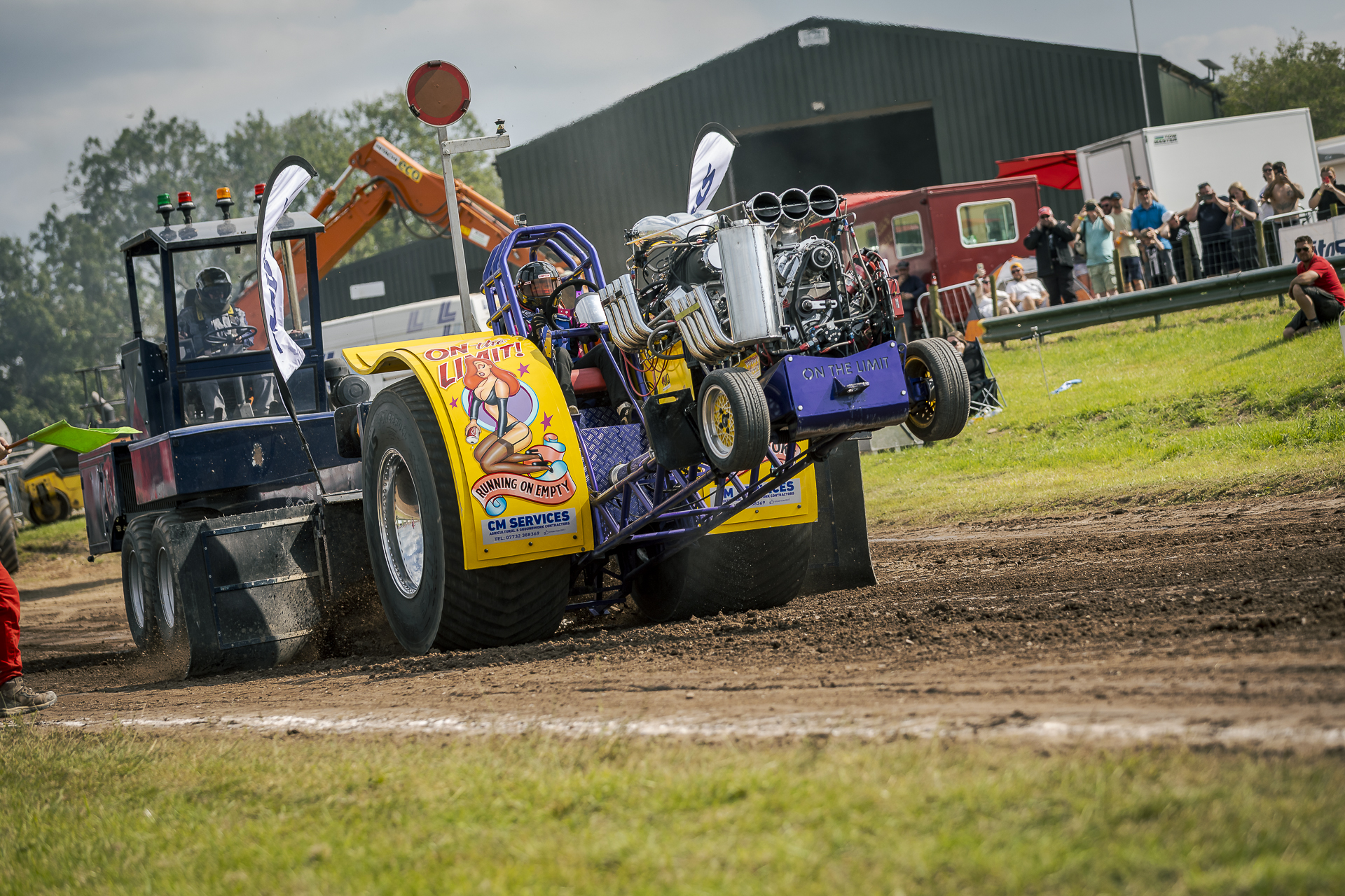 On The Limit at the Great Ecclestone Tractor Pull