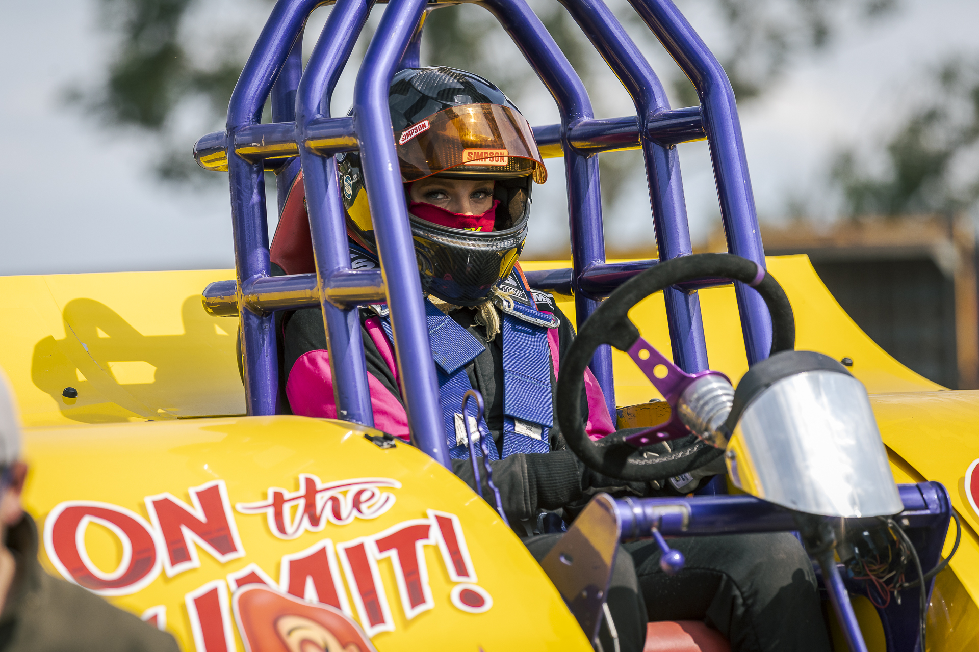 On The Limit team driver Ellie Pacey ready to race