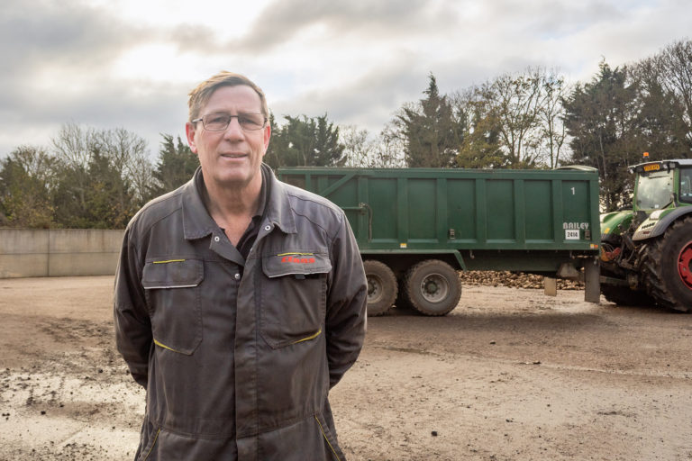 Mark Ireland with one of his Bailey Beeteapers