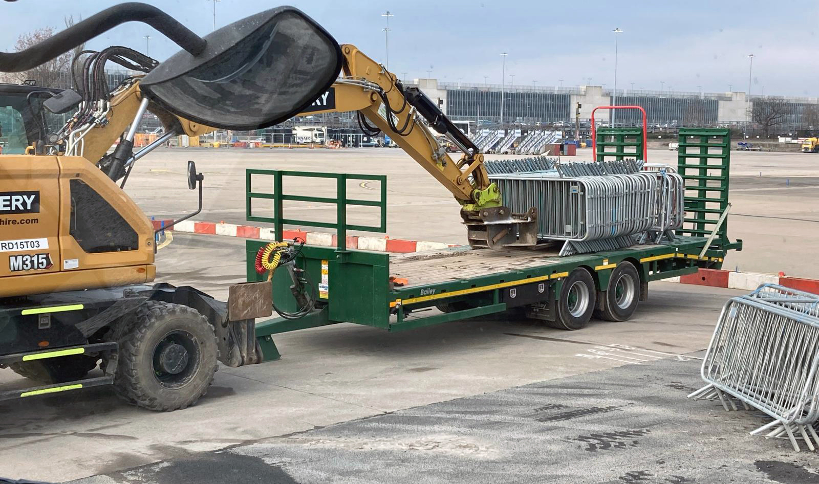 Bailey Beavertail Low Loader trailer