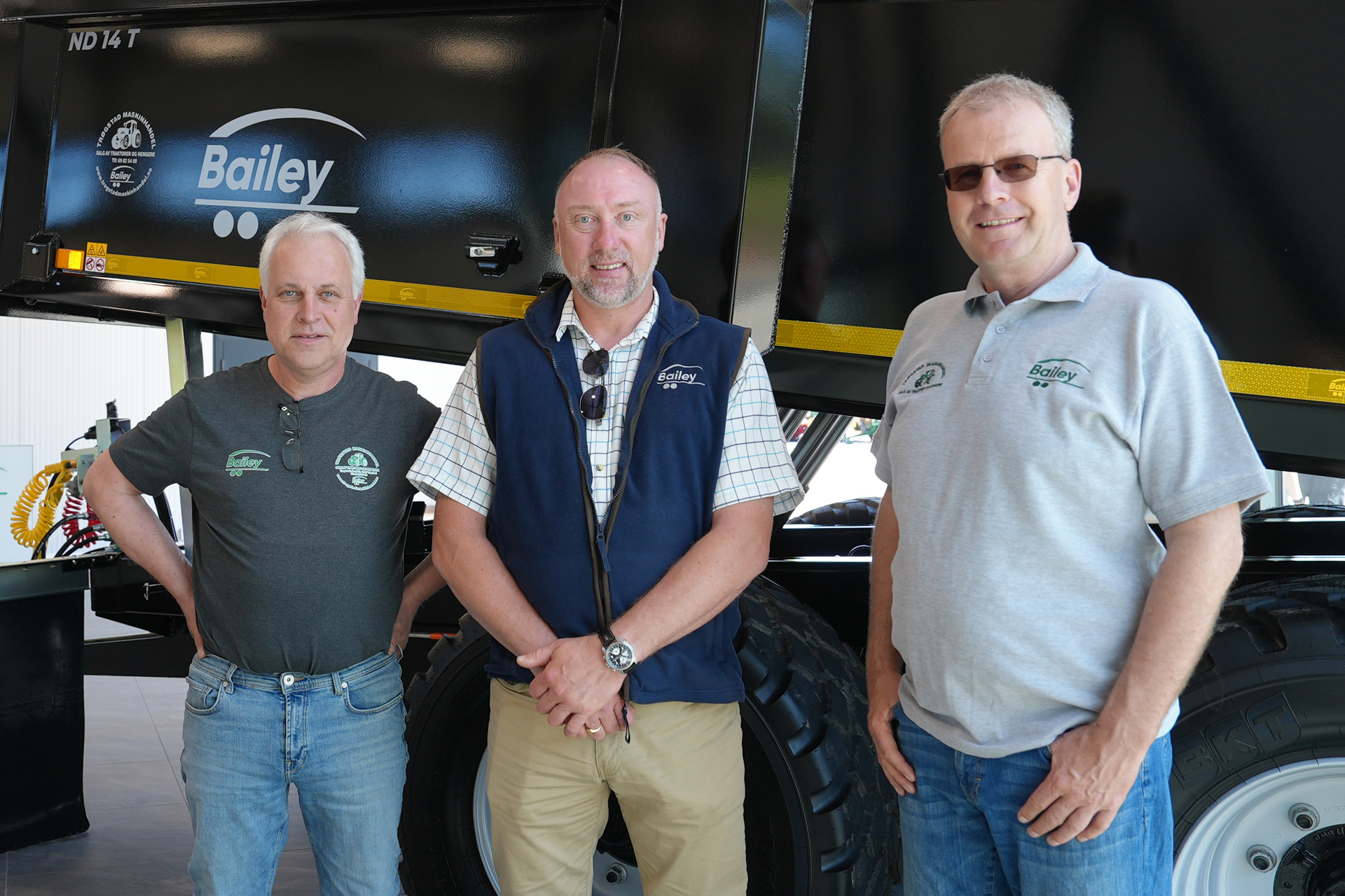 Jon Torger, Stephen Bailey, and Vidar