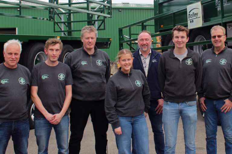 trogstad maskinhandel factory visit at bailey trailers