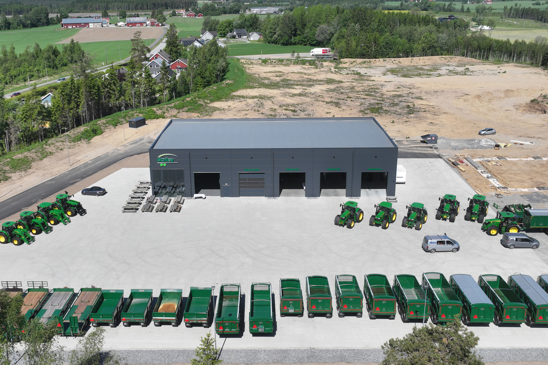 trogstad maskinhandel headquarters in norway